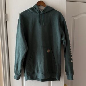 Carhartt Men's Forest Green Hoodie